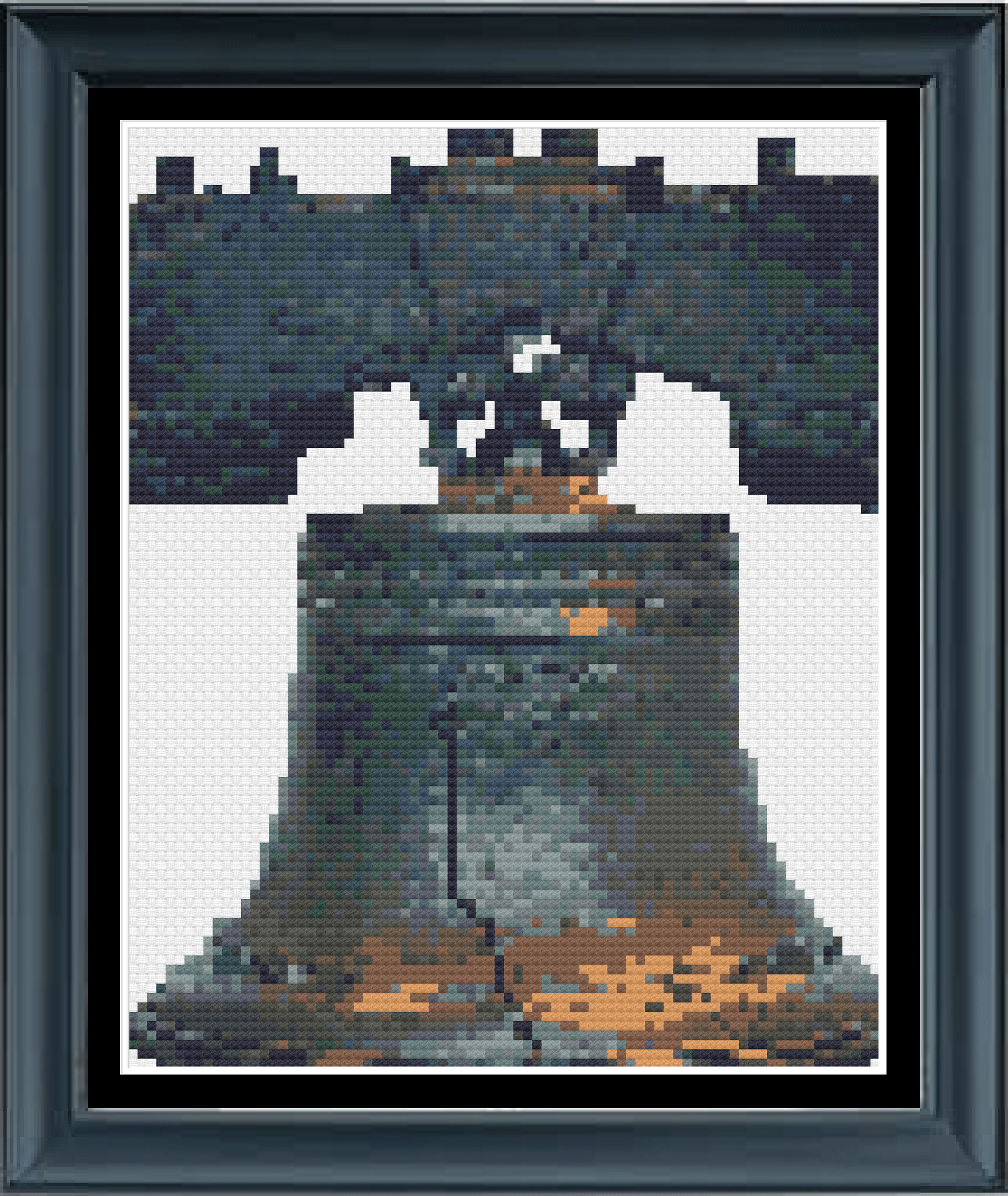 Stitching Jules Design Cross Stitch Pattern Miniature Pattern - Liberty Bell Philadelphia Revolutionary Americana History Cross Stitch Embroidery Needlepoint Pattern PDF Download